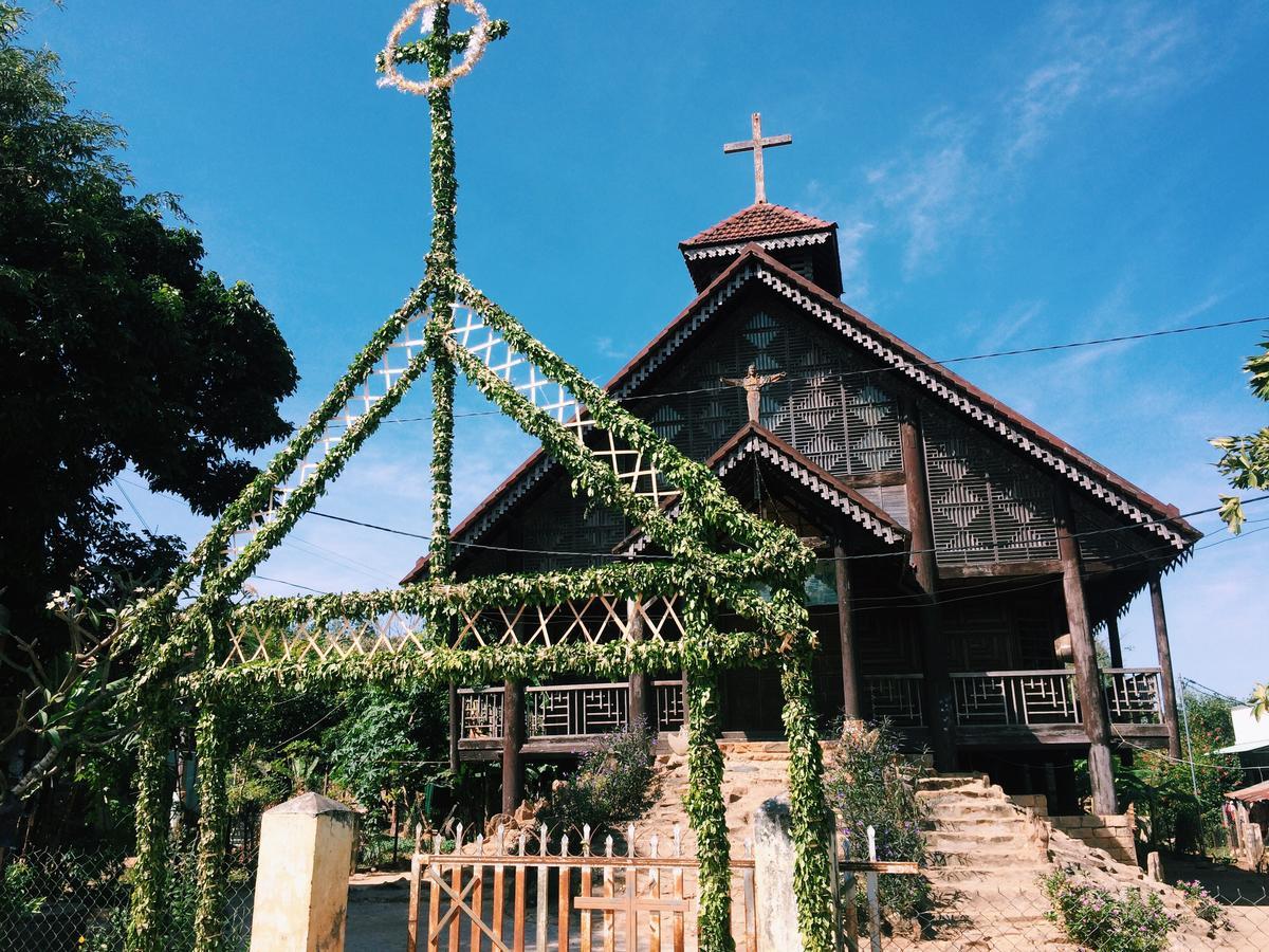 Tỉnh Kontum Vietnam Phuot Real Home מראה חיצוני תמונה